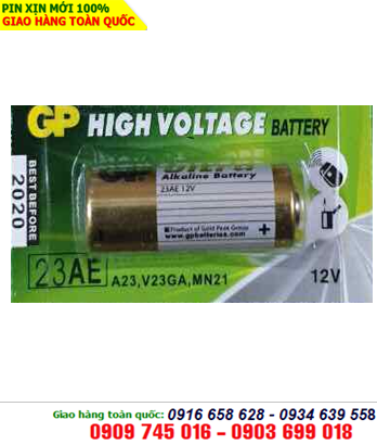 GP 23AE; Pin 12V GP 23AE High Voltage Alkaline chính hãng